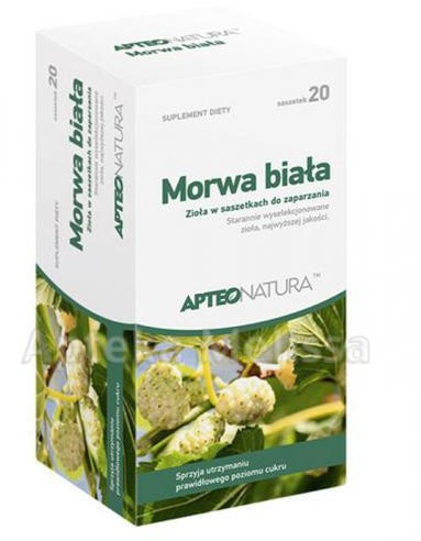 SYNOPTIS PHARMA SP. Z O.O. SYNOPTIS PHARMA SP Z O.O APTEO NATURA FIX MORWA BIAŁA 20 sasz 7049666