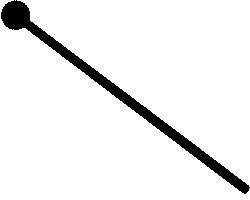 Gewa pałeczkami z kulistą czarnego gumową główką 821908