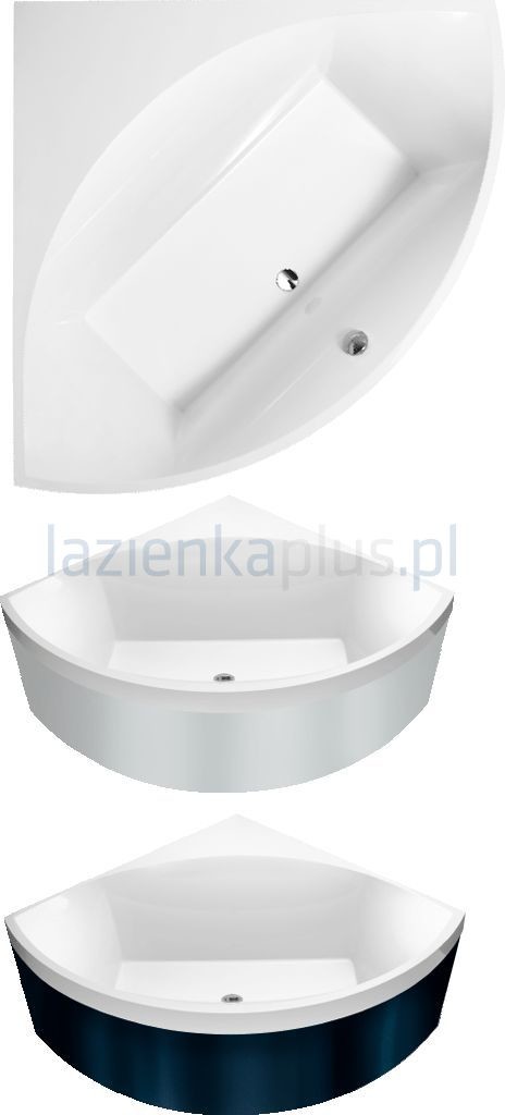 Villeroy & Boch Squaro 145x145 biała weiss alpin UBQ145SQR3V-01