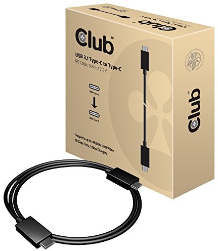 Club 3D Club 3d adapter USB 3.1 typu C, czarny