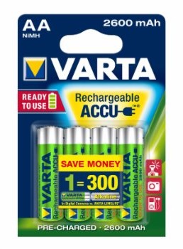 Varta AKUMULATORKI 2600 MAH 4X AA 5716101404