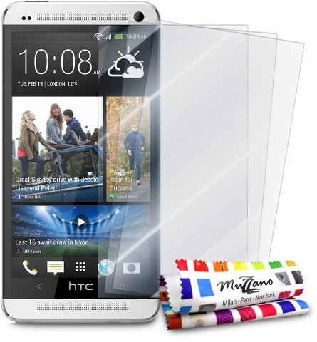 HTC Muzzano FPR-88-214-NNNN Displayschutzfolie, ONE, durchsichtig