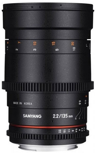 Samyang 135mm T2.2 VDSLR ED UMC MFT (F1312209101)