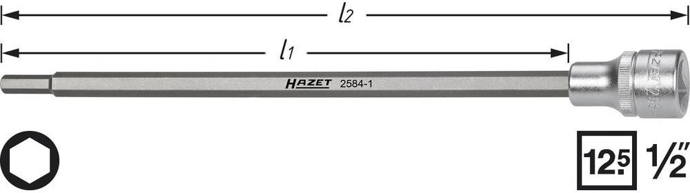 Hazet Gniazdo kolektora 1/2