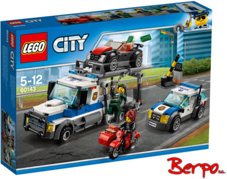 LEGO City Skok na transporter samochodów 60143
