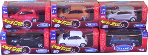 Welly MODELE SAMOCHODÓW W SKALI 143 44000