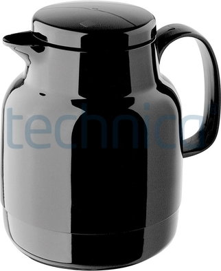 Helios Termos z tworzywa, z pokrywką 1,3 l, czarny | , Mondo HELIOS-3355-002
