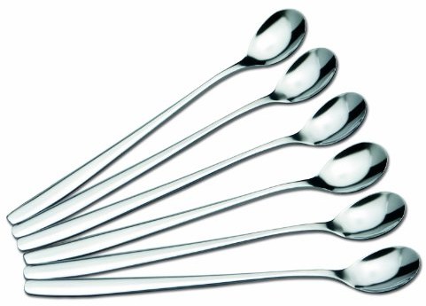 chg 9285-00 łyżeczka do jogurtu / long drinków (l= 19 cm), 6 sztuk 9285-00