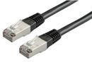 Value FTP (PiMF) Patch Cord Cat.6, black, 1.5m 21.99.0816-150
