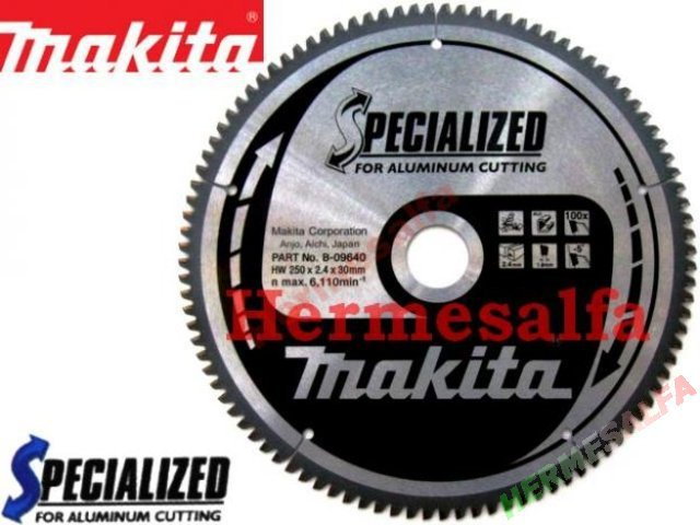 Makita PIŁA tarcza tnąca 250x30 B-09640