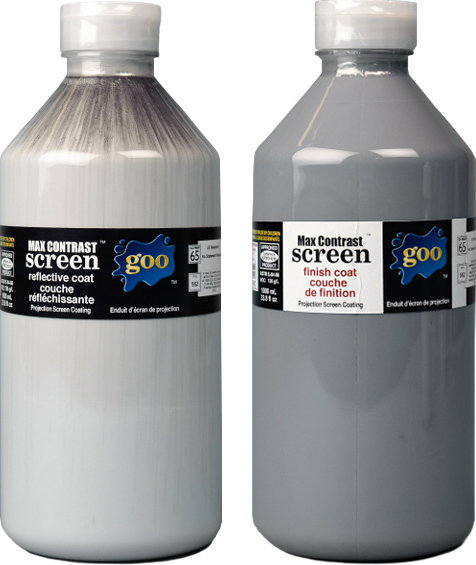 Farba projekcyjna Screen Goo Max Contrast zestaw 1L