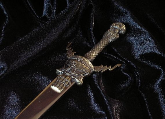 Płatnerze hiszpańscy MINIATURKA Miecz TERMINATOR