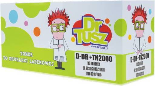 DrTusz Zamiennik Bęben (D-DR-2000) + toner (D-TN-2000) do