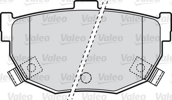VALEO klocki hamulcowe 598817 598817