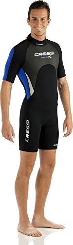 Cressi męski strój neoprenowy 3 mm, krótki, czarny LV437001