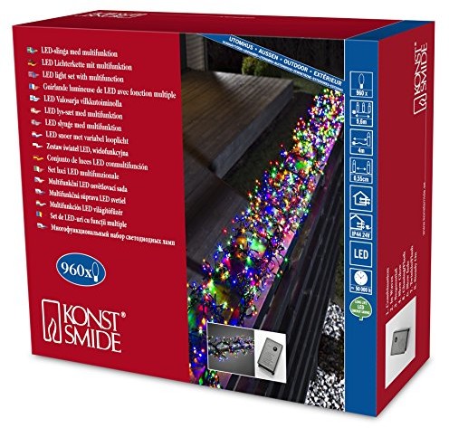Konstsmide 3739 500 Micro LED łańcuch świetlny zewnętrzny transformator 