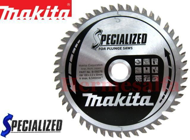 Makita Piła tarczowa do zagłębiarki 160 x 20 mm B-09276