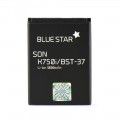 Blue Star Bateria Premium BST-37 do Sony Ericsson K750i W800 W550i Z300 1000mAh BST-37