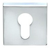 Dnd Martinelli Rozeta kwadratowa WKŁADKA R65 SATYNA CHROM 10-1973