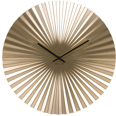 Karlsson Zegar ścienny Sensu steel gold 50 by KA5658GD