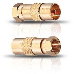 Oehlbach OEHLBACH adapter wtyczka F, wtyczka M i w 2 szt. 4003635044025