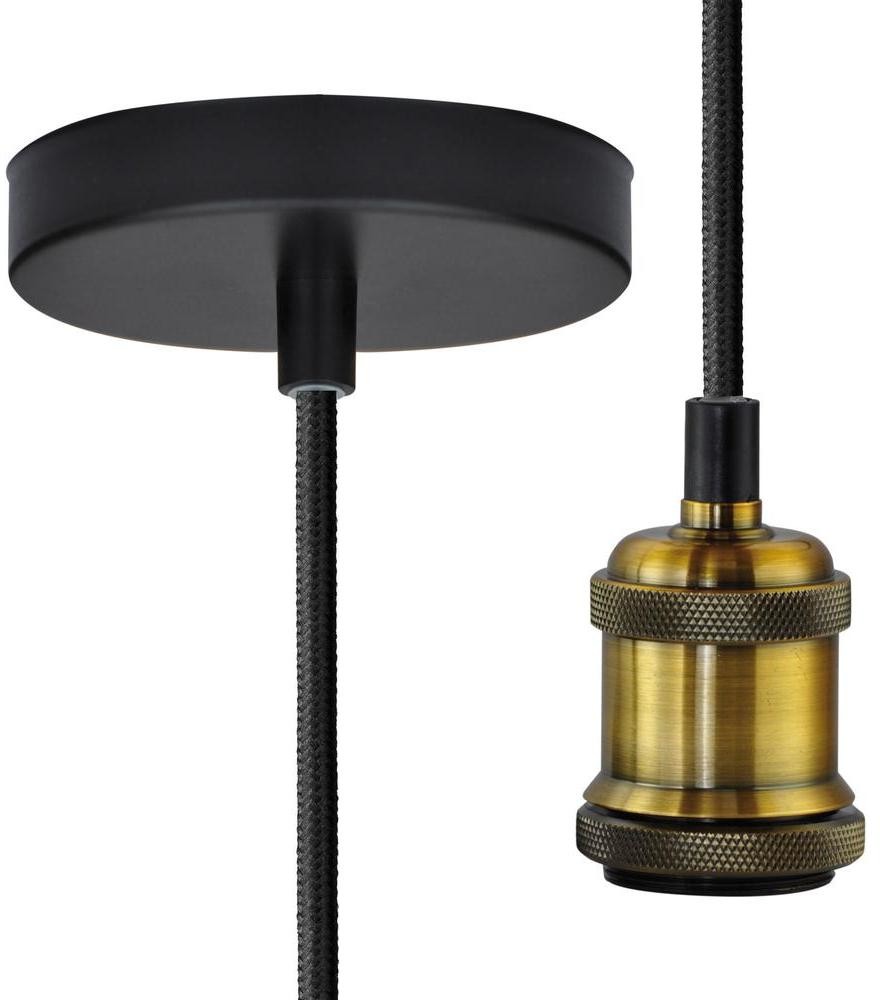 Segula Lampa wisząca Segula 50561 E27 mosiądz