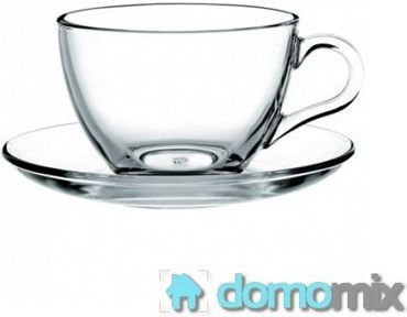 Pasabahce Komplet kawowy 12 el.filiżanki 240 ml i spodki BASIC 64476