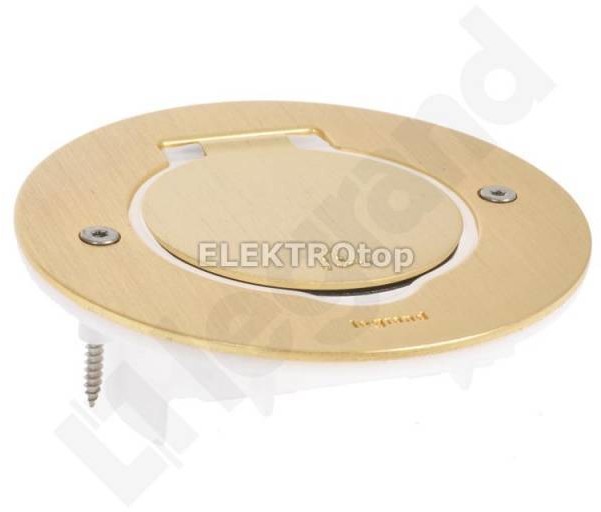 Legrand POKRYWA GNIAZDA, POJEDYNCZA, OKRĄGŁA, BRĄZ, 089711,