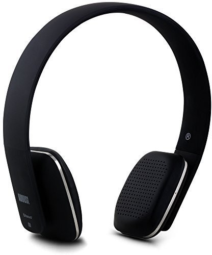 August EP636 słuchawki z funkcj$435 gło$436nomówi$437c$438 i zintegrowanym akumulatorem, Bluetooth v4.0 NFC, czarne AUG EP636B