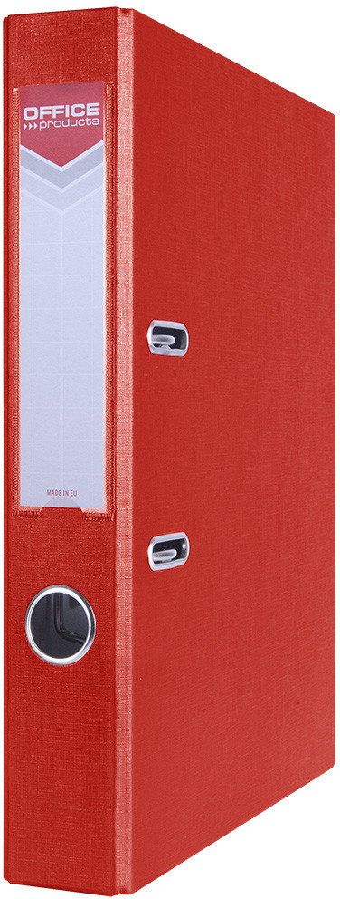 Office products segregator Officer, PP, A4/55mm, czerwony 21011111-04