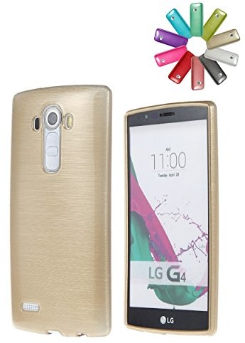 Samsung bralexx pokrowiec ochronny na telefon HTC Nokia Apple Sony 4 sztuki, złoto