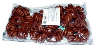 Фото - Ліки й вітаміни Prozoo Magnum Węzeł Mięsny / Semi Moist Knotted Stick Brown 25szt 750g 