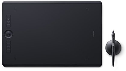 Wacom Intuos Pro  Tablet graficzny (USB, Bluetooth, 8000, ciśnienia Level z długopisem, rozmiar L) Czarny 4949268620062