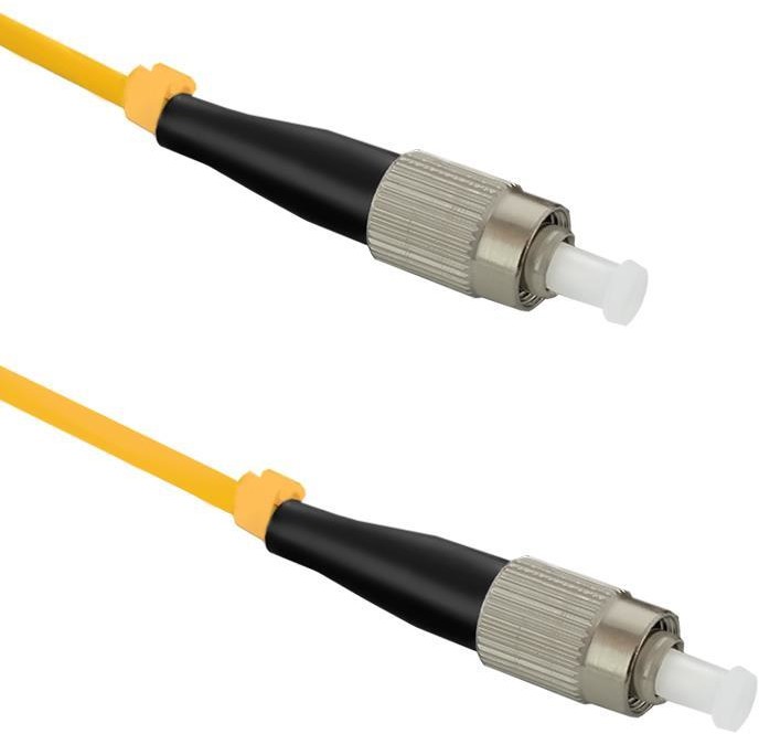 Qoltec Patchcord Światłowodowy FC/UPC-FC/UPC SM 9/125 G652D 1m 54306