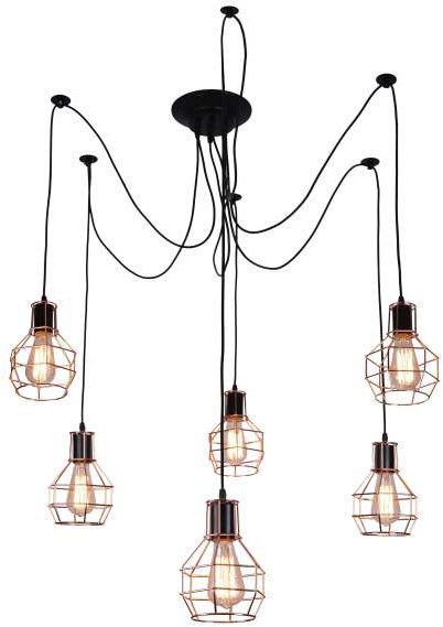Candellux LAMPA wisząca VERIN 36-43092 industrialna OPRAWA druciana zwis IP20 re