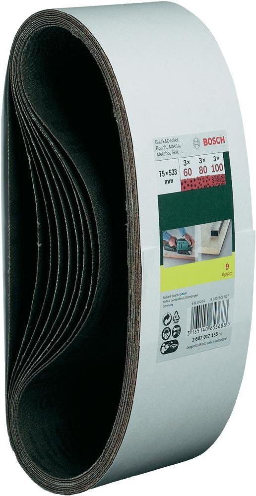 Bosch Tama szlifierska 533 x 75 mm 9 szt.