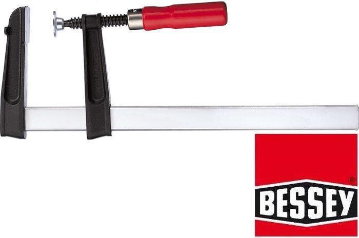 Bessey ścisk śrubowy z żeliwa ciągliwego, drewniana rękojeść TGKR80