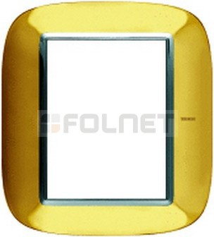 Bticino Ramka owalna metal 3+3 moduły - Btcino Axolute HB4826OR