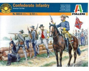 ITALERI CONFEDERATE TROOPS.