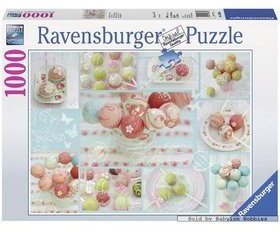Ravensburger Kolorowe Ciasteczka - puzzle, 1000 elementów