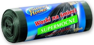 Sweet Home STELLA Worki na śmieci 35l super mocne czarne 15 sztuk ST202