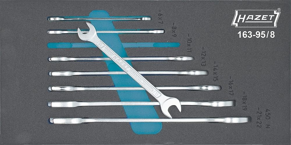 Hazet 163-95/8 6 x 7 21 x 22 mm