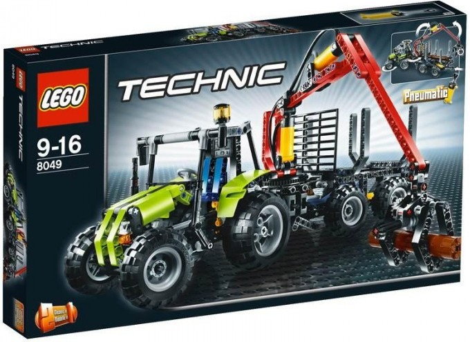 LEGO Traktor z ładowarką kłód 8049