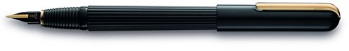 Lamy 1227927 fountain Pen f złota 060 imporium blkau, czarny/złoty 1227927