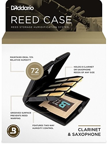 D'Addario Vitalizer arkuszy etui uniwersalne w kształcie klarnetu i altowy liście RVCASE04