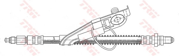 TRW Przewód hamulcowy elastyczny PHC292