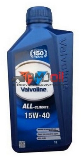 Valvoline ALL CLIMATE ALLCLIMATE 15W40 olej 1L