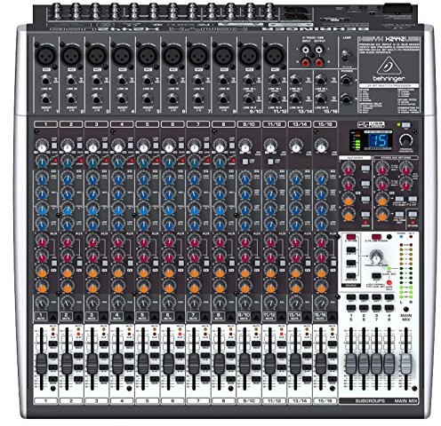 Behringer Xenyx x2422usb 4/2 Bus mikser wielokanałowy z Xenyx Mic preamps, 1-Knob kompresorów, 24-bit Multi-FX 24 kanałów i USB Audio Interface X2442USB