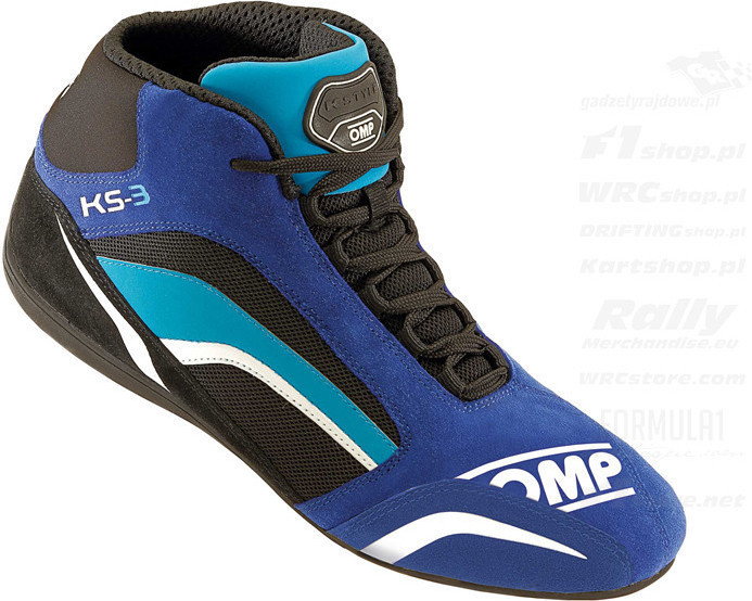 OMP Racing Buty KS-3 niebiesko - czarne