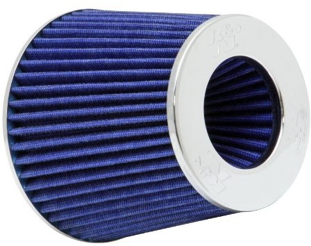 K&N RG-1001BL Chromen Universalluftfilter